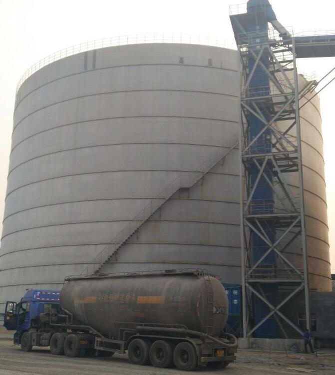 合作5万吨钢板库