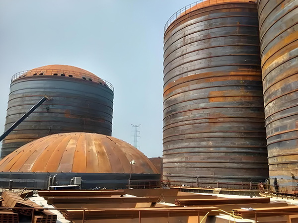 合作焦粉钢板仓